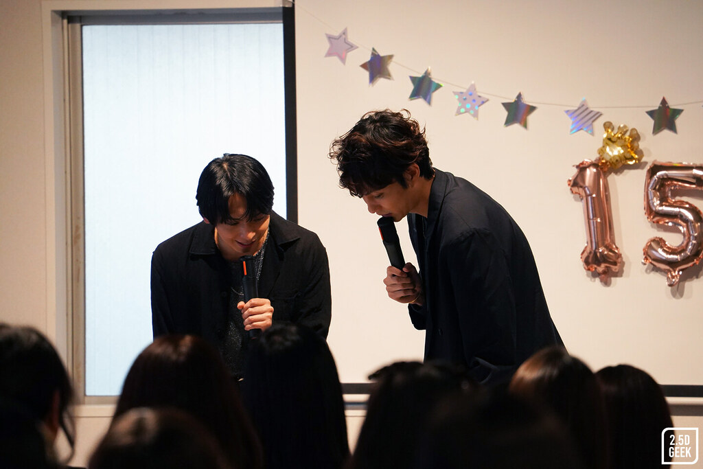 中山優貴15周年アニバーサリーイベントレポート_中山優貴、工藤大夢